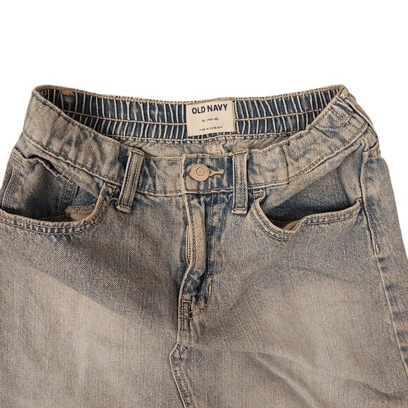 Old Navy Girls Blue Jean Skirt - Size XL (14-16), Classic Denim - Picture 3 of 3